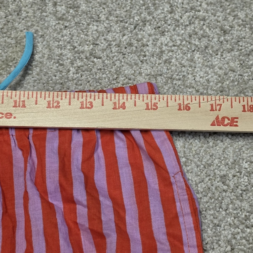 INK + ALLOY Bonnie Pajama Set Sz XL Lavender & Poppy Striped Long Sleeve Pants - Picture 10 of 12